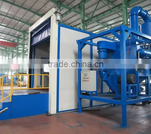 Automatic Sand Peening Room With Protable Sand Blasting Tank photo-4