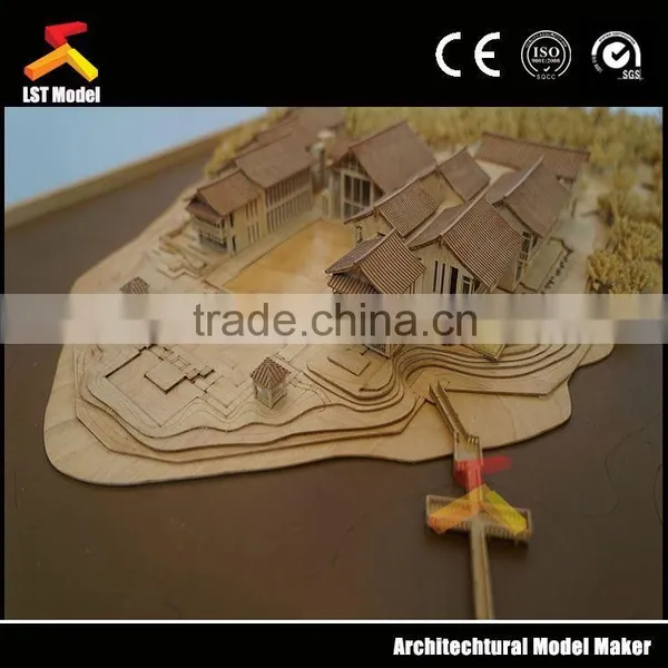 Real Estate Architectural Model Making With Miniature People and Tree Decoration photo-5