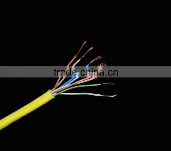 Solid Bare Copper Conductor UTP CAT5e Patch Cable Manufacturer Price photo-3