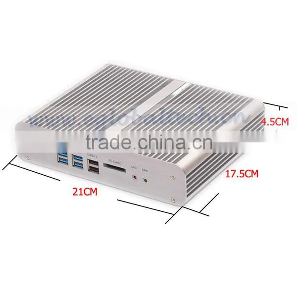 8GB RAM 128GB SSD 1TB HDD Small Server 2 Gigabit Lan/HD MI/COM Core i3 5010U12V Gaming PC Intel HD5500 Fanless Mini PC Windows7 photo-2