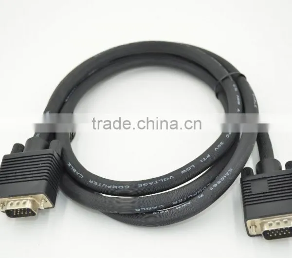Useful Flexible New 1.5m 3m 5m 10m VGA Cable Male to Male Extension Monitor Cable photo-5