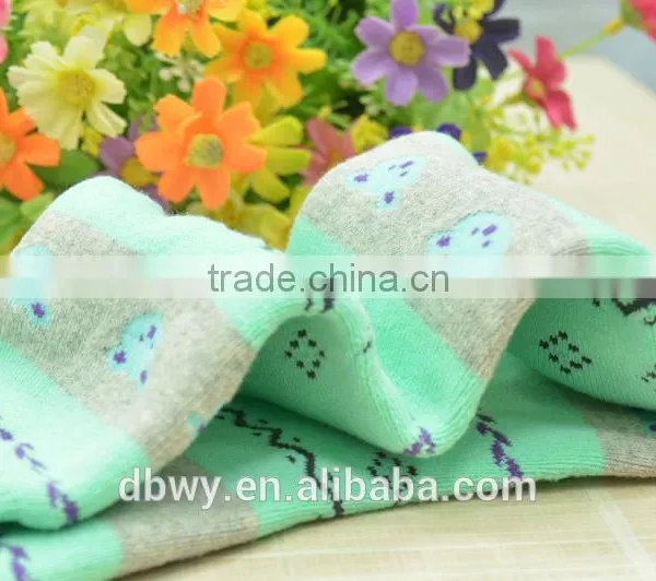Colorful Bear Pattern Pure Cotton Terry Socks for Women and Girls photo-4