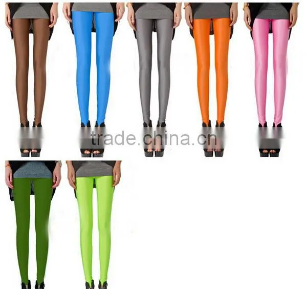 Fashion Female Pencil Trousers Candy Colored Stretch Leggings Pants Elastic Cotton Skinny Jeans Pant photo-6