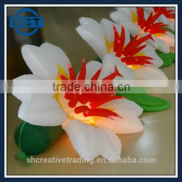 New Design 10m Lighting Decoration Inflatable Flowers photo-2