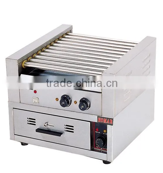 Hot Dog Broiler With Bun Warmer