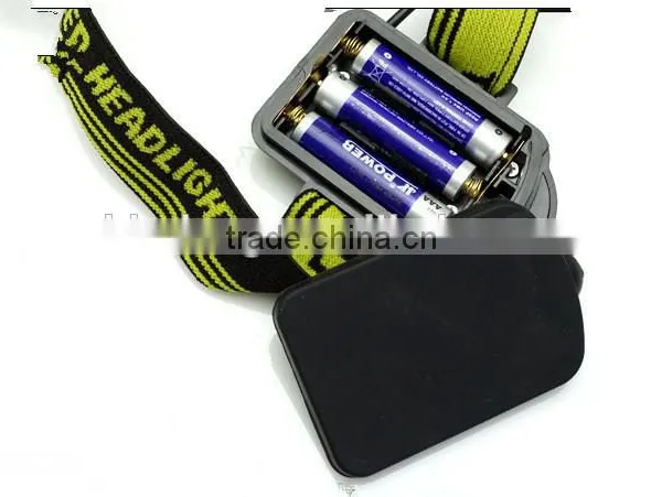Plastic Sense Lamp LED Dry Battery Power Source Headlamp Headlight photo-4