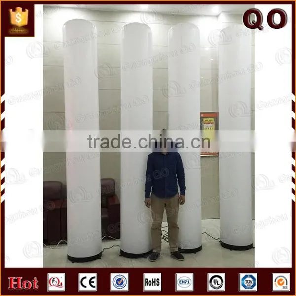 Wedding Decoration Long Inflatable Pillars With Led Light photo-2