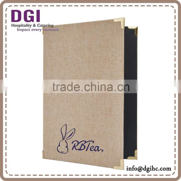 Durable 4 Panels Menu Cover Menu Holder Restaurant Menu 4 Panels Menu Cover photo-4