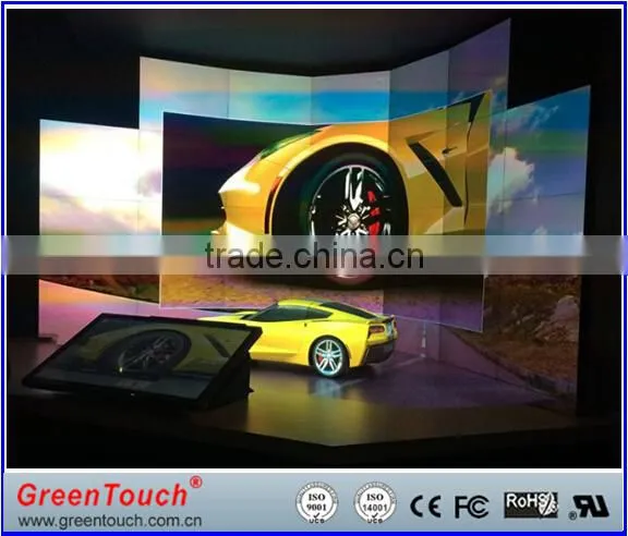 self adhesive clear rear projection screen film,high resolution glass projection film,Advertisement screen Material