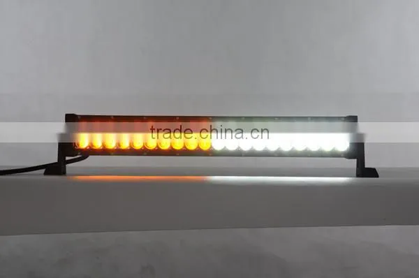 Amber Led Flashing Light, Led Light Bar 12v, 20 Inch Dual Color Light Bar photo-4