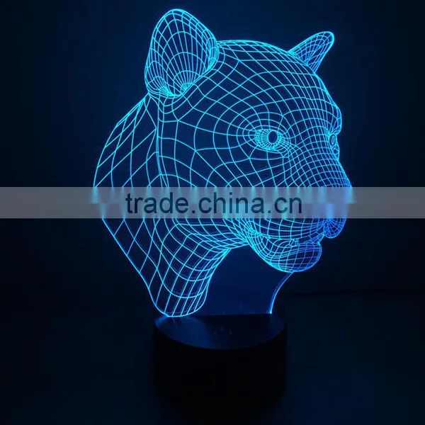 Color Change 3D Leopard LED Light photo-4