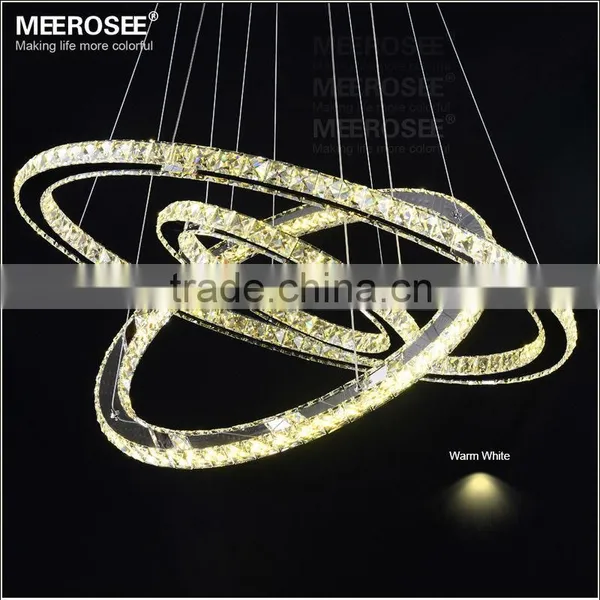 Diamond Crystal Ring Light LED Circle Pendant Light MD8825 photo-5