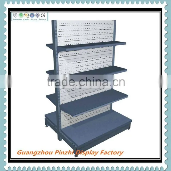 PZC-002 Wholesale Metal Convenience Grocery Goods Store Shelf photo-6