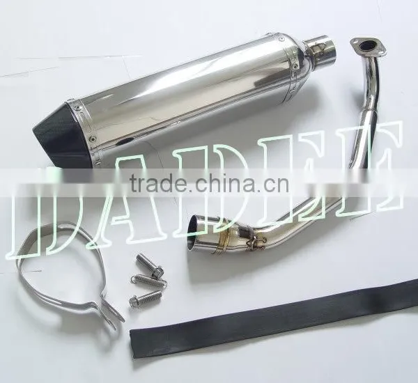 Racing Small Hexagonal-shaped Stainless Steel Exhaust for JOG100