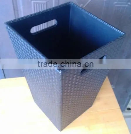 Leather Umbrella Barrels / Hotel Supplies Trash / Leather / High-end Ice Bucket Bucket Umbrella Room photo-2