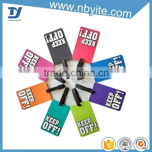 Direct Sale Funny Design Custom Hang Tag in Bulk Plastic Luggage Bag Tag photo-5