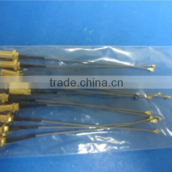 RG1.13 Cable,SMA Female to IPEX, 10cm, Nut, Locking Washers And Rubber Caps Completed Set photo-5