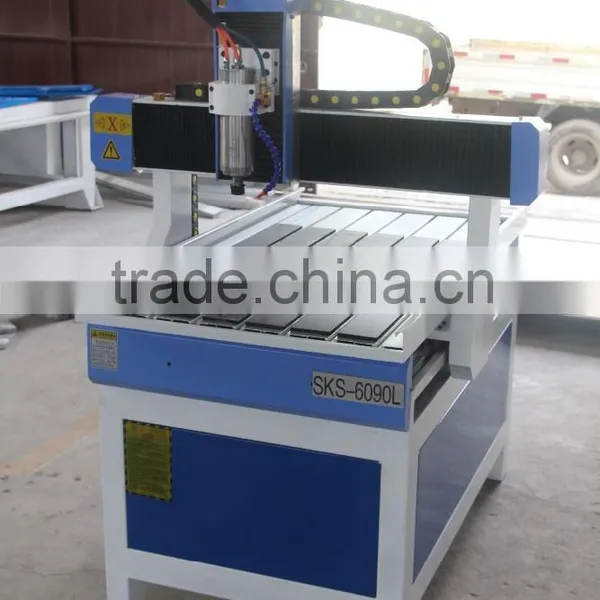 6090 cnc desktop machine hot sale, small desktop cnc machine for wood stone metal engraving work