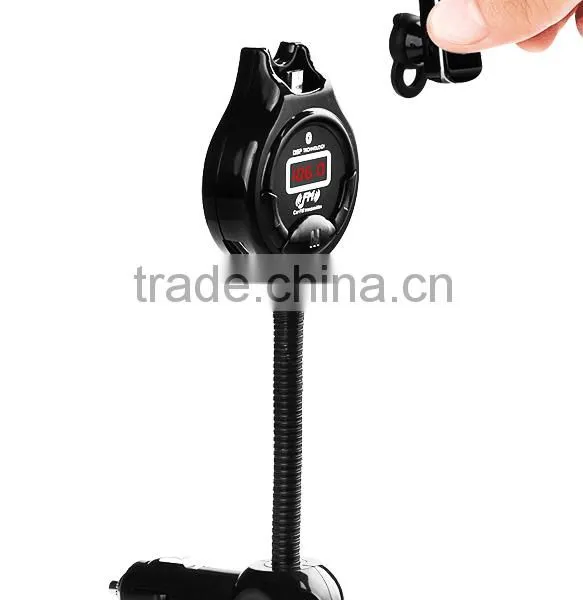 Bluetooth Car Kit With Detachable Earphone photo-3