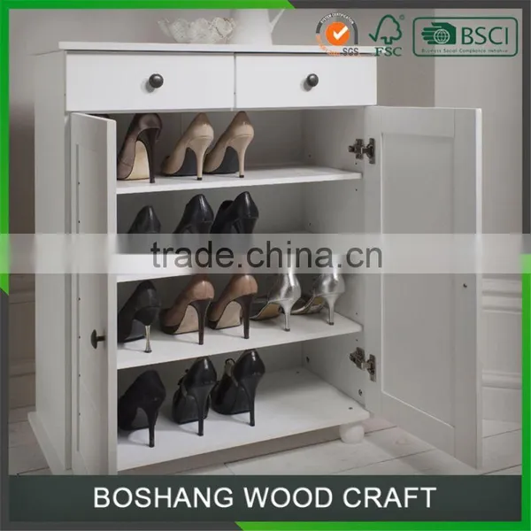  Express Closed Wooden Shoe Cabinet Shoe Rack