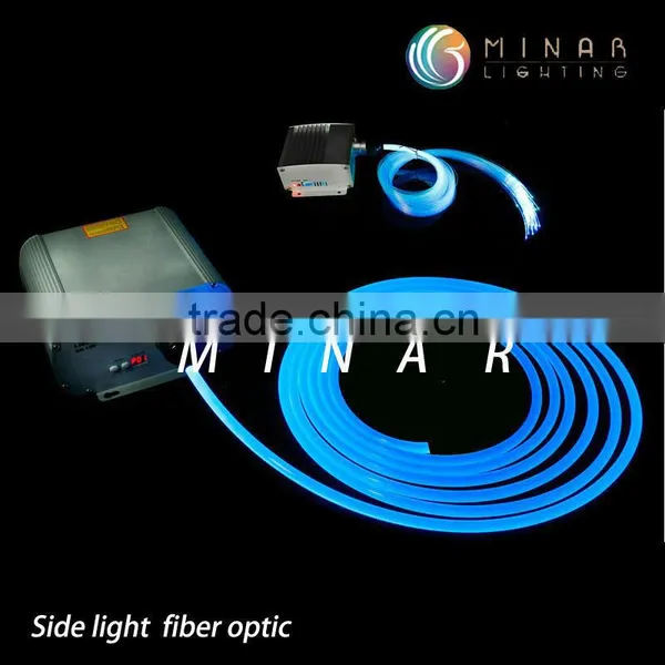 Outdoor Lighting Decoration 6mm Polymer Fiber Optic Side Glow Cable photo-6