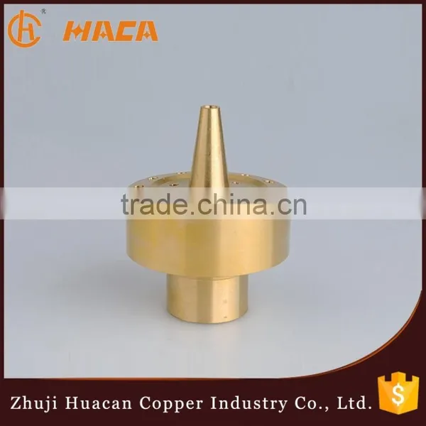 Brass Stylus Fountain Nozzle Spray Brass Jet Spray Nozzle