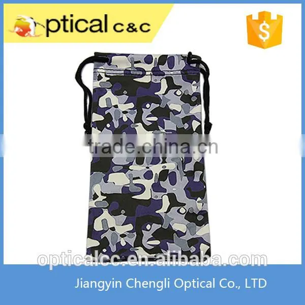 Heat Transferring Picture Printed Microfiber Cleaning Eyeglasses and Glasses Bag