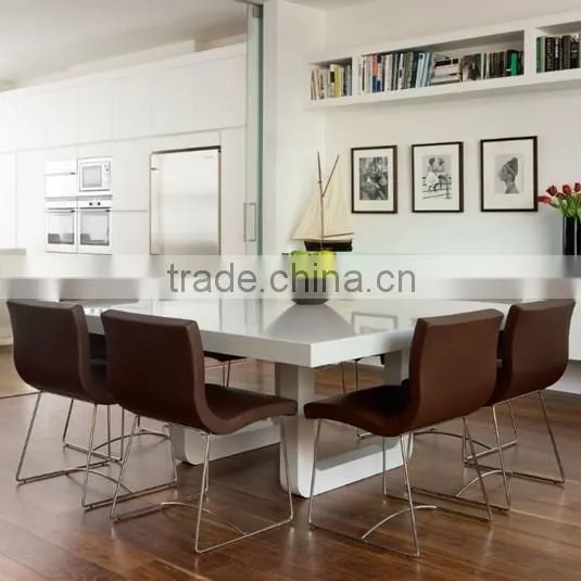 Square White Dining Tables/multi Seat Dining Table/dining Table Pictures photo-2