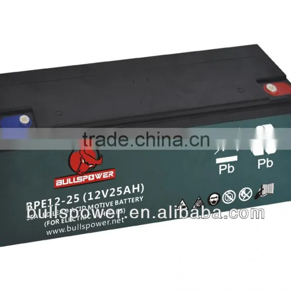 12v 25ah Maintenance Free Electric Mobility Scooter Battery for Golf Carts photo-2