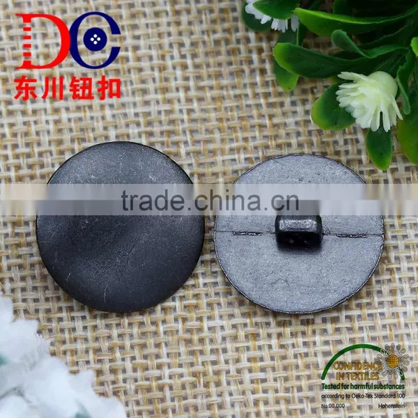 Metal Shank Buttons Black Sewing Button With Hook for Coat photo-4