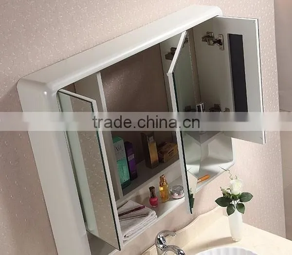 ROCH 8040 New Product Solid Wood Bathroom Cabinet Free Standing Bathroom Furniture photo-4