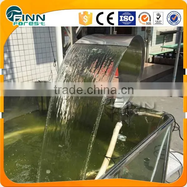 Indoor Water Blade Waterfall With Led Ligh and Waterfall Pumps photo-2