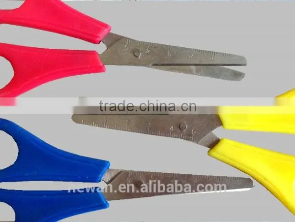 Childrens Kids Art Craft Coloured Safety Scissors 5 Inch 120mm