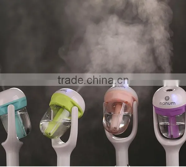 Water Bottle Steam USB Humidifier Air Mist Diffuser