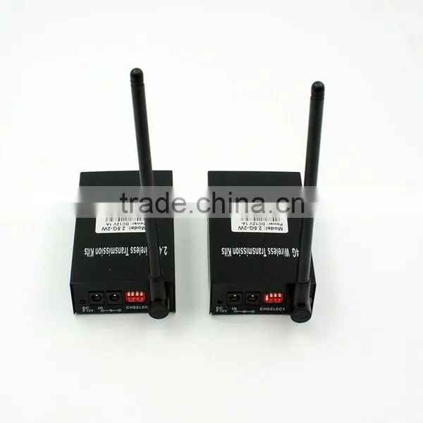 2.4GHZ 2W Wireless Audio Video Transmitter and Receiver av Out 2000m 2W 2.4G Wireless AV Video Sender + Receiver photo-3