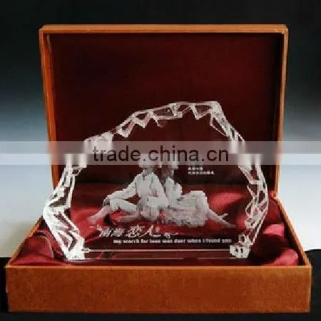3d Laser Crystal Gifts Crystal Widding Gifts