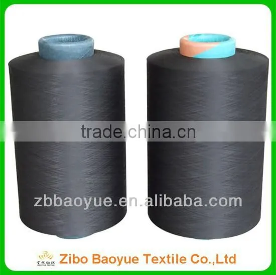 100% Spun Polyester DTY Yarn Knitting