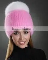 Fashion Hot Selling Woman Mink Fur Hat photo-5