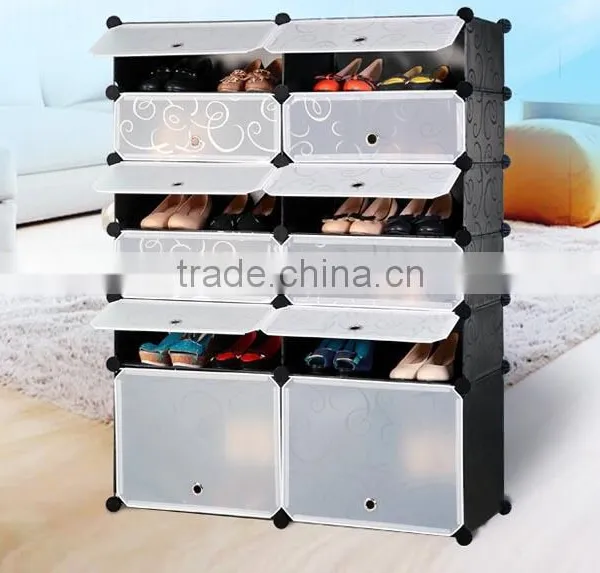 Plastic Shoe Storage Shelves Diy Shoe Racks photo-4