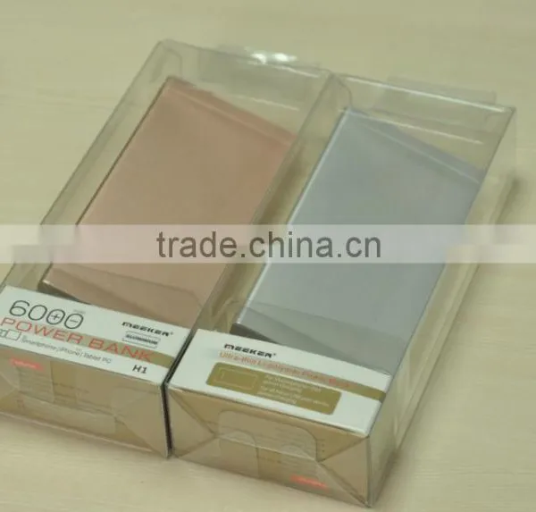 2016 Super Slim Portable High Capacity 6000mah Power Bank For Mobile Phone and Tablet photo-5