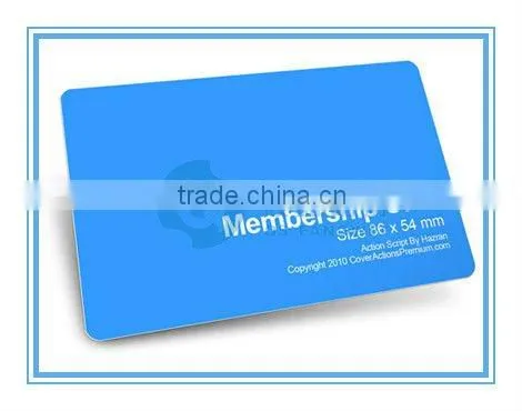 Pvc Card Plastic Card