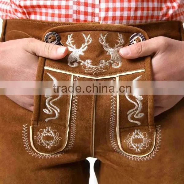 LADIES SHORT LEDER HOSE , Traditional German Shorts / TRACHTEN WEARS photo-5