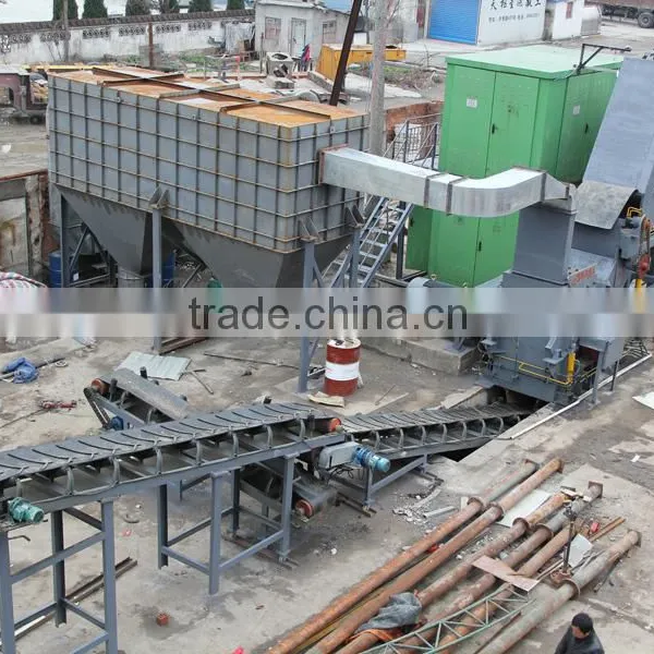 PLC Control Scrap Steel Breaking Line photo-2