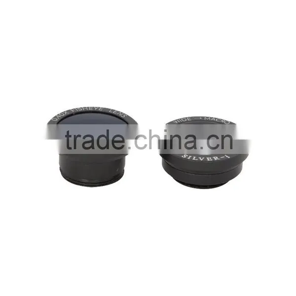 2015 Hot Clip Fisheye Wide Angle Macro 3 in 1 Lens for Smartphone photo-2