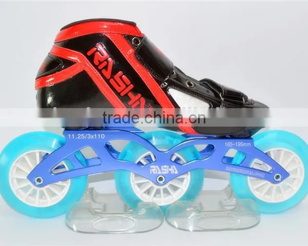 Kids Roller Skate Shoes Speed Racing Run Skate Powerful Patines photo-3