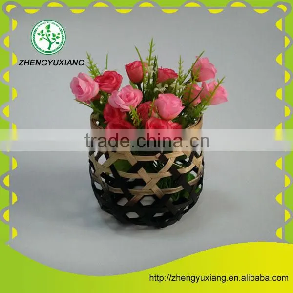 Natural Bamboo Accessories Container