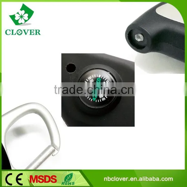 With Carabiner and Compass Pressure Range 3-150psi Digital Tire Pressure Gauge photo-3