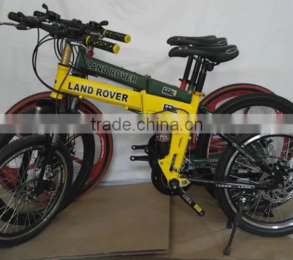 Mountain Bike 26-Inch High-Carbon Mountain Bike Dual Front And Rear Suspension Folding Mountain Bike Cycling Sell Like Hot Cakes photo-2