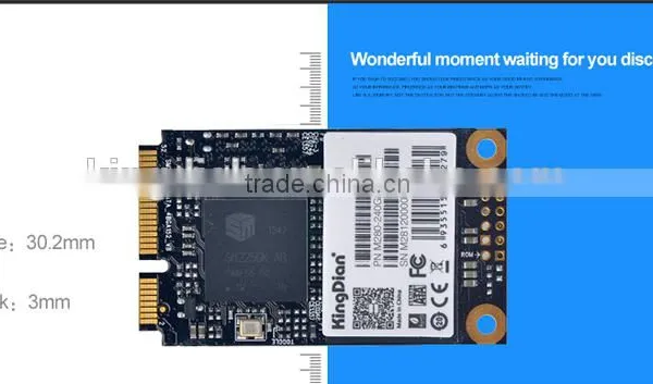SATA Interface Kingdian Mini Pcie Half Size MSATA SSD 240GB 256GB for Tablet PC photo-2