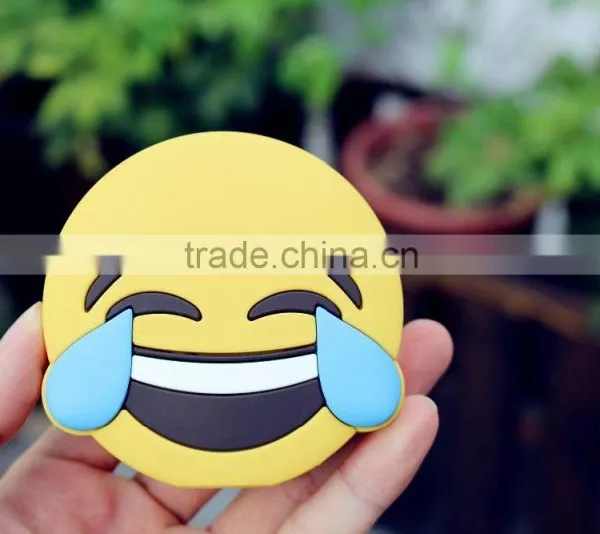 Emoji Funny Power Bank,tears,kiss,poop,angry 2600mah Emoji Power Bank photo-3
